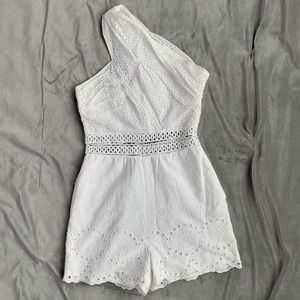 Romper - White, Endless Rose, Size S